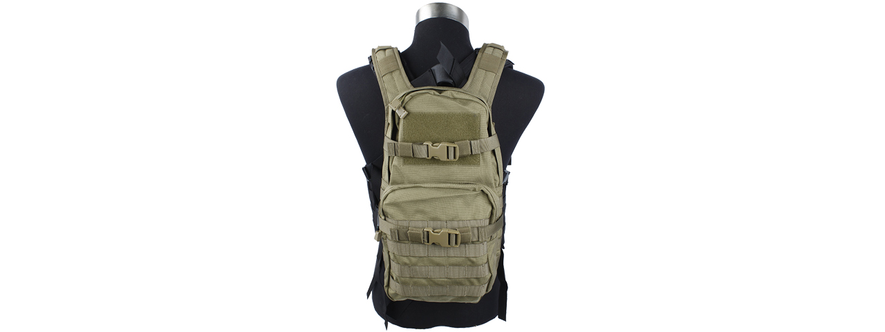 AMA AIRSOFT MOLLE RRV BACKPACK - KHAKI - Click Image to Close