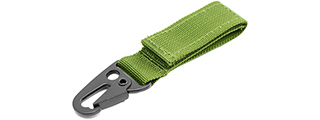 AMA AIRSOFT HOOK AND LOOP SHACKLE - OD GREEN