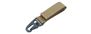 AMA AIRSOFT HOOK AND LOOP SHACKLE - KHAKI