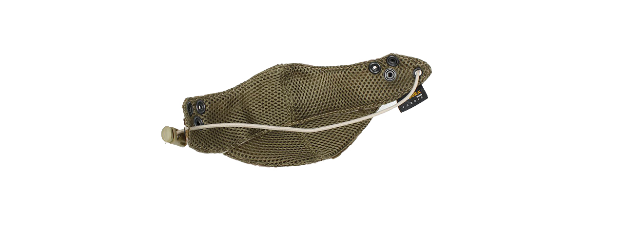 AMA TACTICAL AIRSOFT NYLON HALF FACE MASK - DESERT DIGITAL