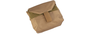 T1985-CB MOLLE GAS MASK POUCH (COYOTE BROWN)