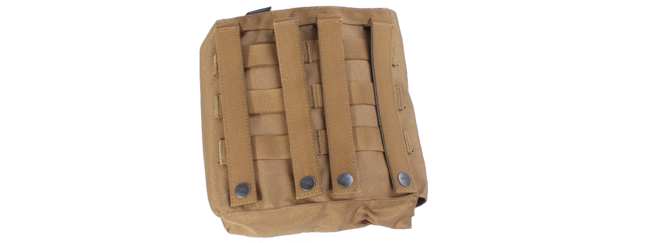 T1985-CB MOLLE GAS MASK POUCH (COYOTE BROWN)