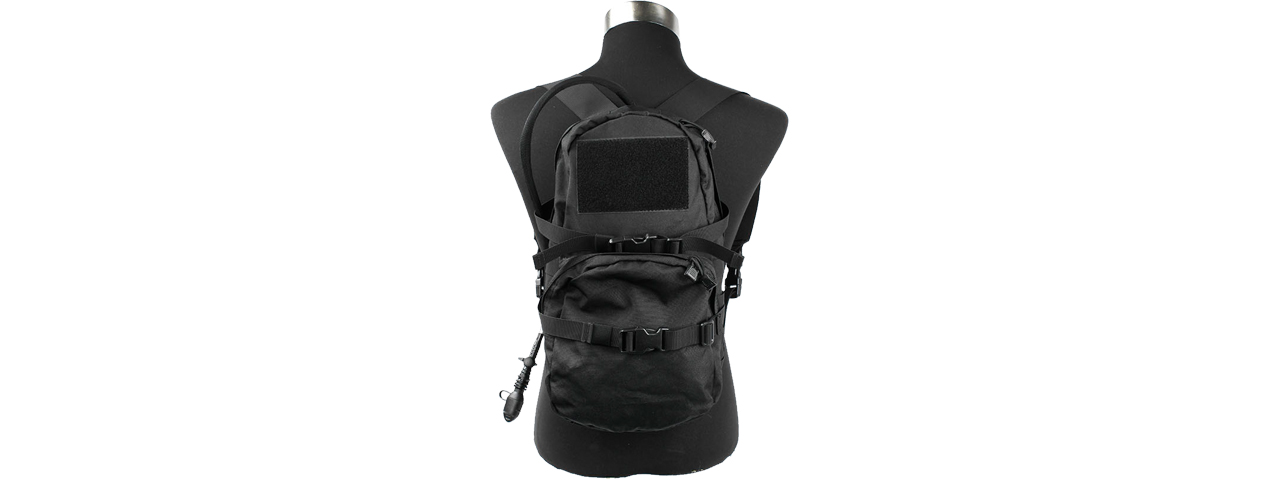 T2089-B MODULAR ASSAULT PACK W/ 3L HYDRATION BAG (BK) - Click Image to Close