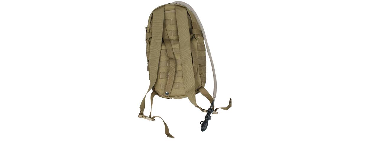 AMA 1000D CORDURA MODULAR ASSAULT PACK W/ 3L HYDRATION BLADDER - KHAKI