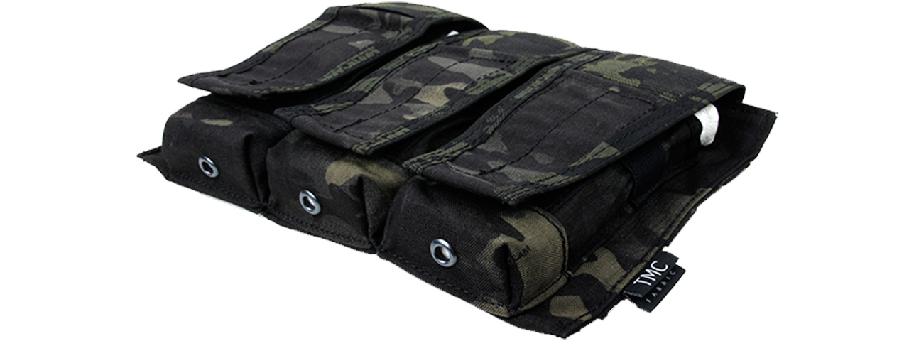 T2109-MB AVS STYLE MAG POUCH (CAMO BLACK)