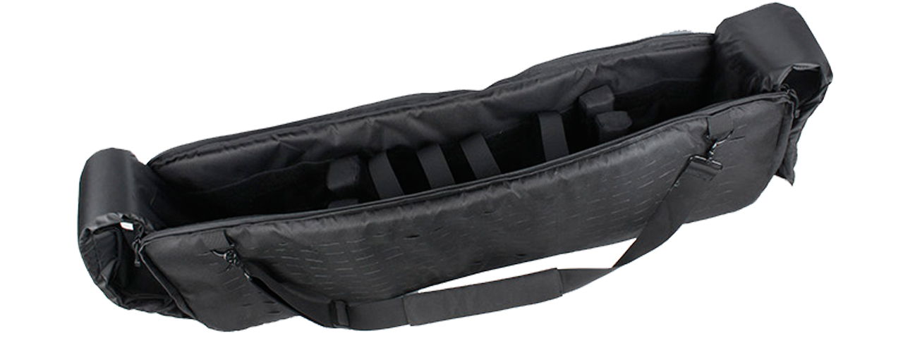 T2147-B M60 M249 LIGHTWEIGHT MOLLE GUN CASE 2.0 (BK)