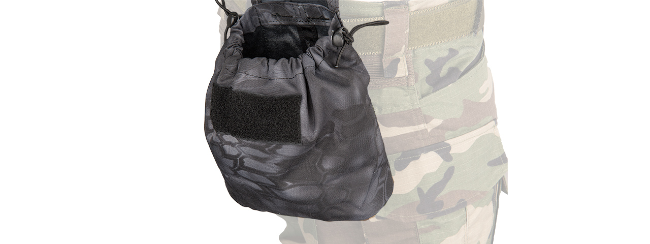 T2158-TP TACTICAL REAR DRAWSTRING CORDLOC DUMP POUCH (TYP)