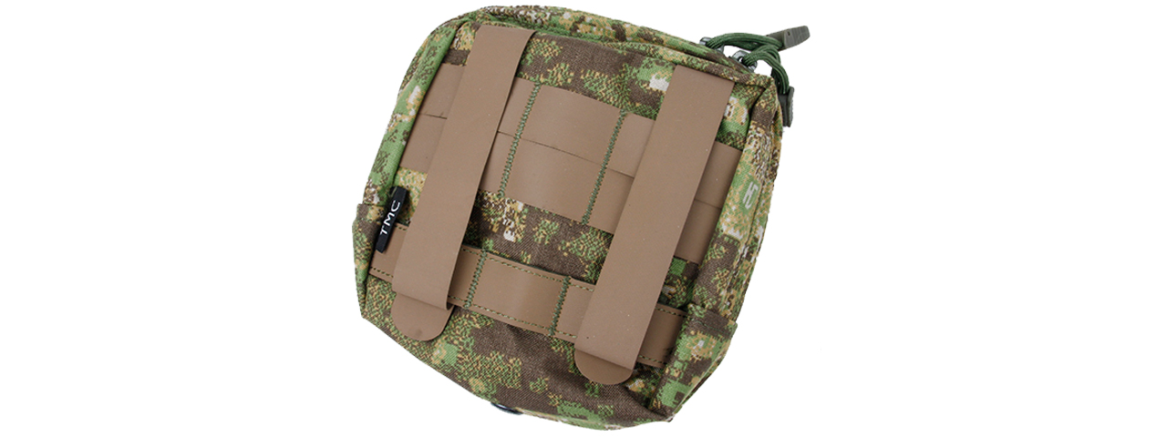 T2162-GZ NYLON SQUARE MOLLE CANTEEN POUCH (GZ) - Click Image to Close