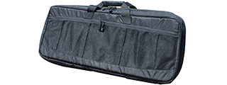 AMA COVERT 36-INCH CARBINE MESH CARRYING CASE W/ RUCK STRAPS - BLACK