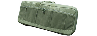 AMA COVERT 36-IN CARBINE CARRYING CASE W/ RUCK STRAPS - OLIVE DRAB GREEN