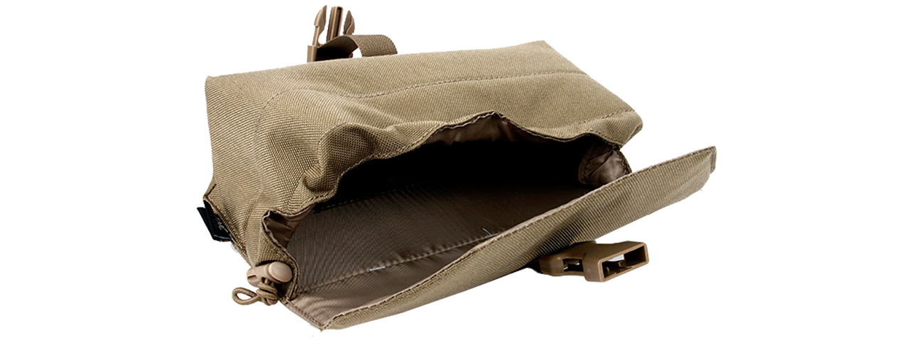 AMA 500D NYLON TACTICAL MOLLE ADMIN POUCH FOR GPNVG18 - COYOTE BROWN