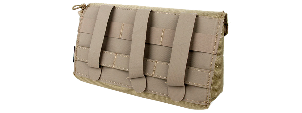 AMA 500D NYLON TACTICAL MOLLE ADMIN POUCH FOR GPNVG18 - COYOTE BROWN
