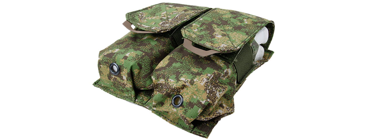 T2303-GZ QUOP DOUBLE M4 MAG POUCH (GZ) - Click Image to Close