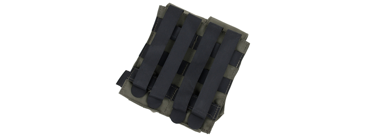 T2303-RG QUOP DOUBLE M4 MAG POUCH (RG) - Click Image to Close