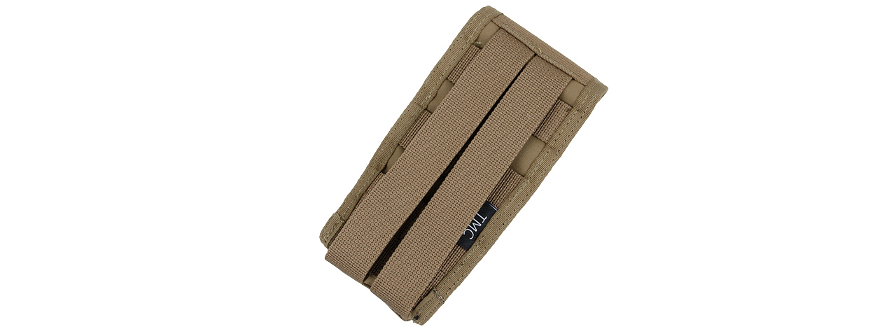 AMA TACTICAL AIRSOFT M4 VERTICAL MAGAZINE POUCH - KHAKI