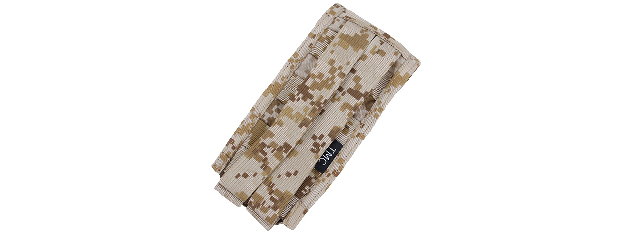 AMA TACTICAL AIRSOFT M4 VERTICAL MAGAZINE POUCH - DESERT DIGITAL - Click Image to Close