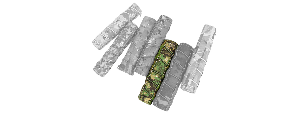 T2353-GZ 22CM AIRSOFT SUPPRESSOR COVER (PC GREENZONE)