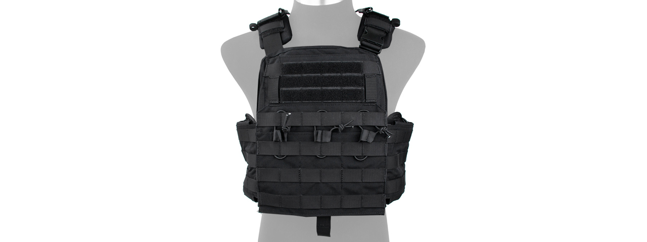 T2355-B CHERRY TACTICAL VEST (BLACK) - Click Image to Close