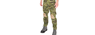 T2359MT-S BDU PANTS W/ KNEEPADS SMALL (TROPIC CAMO)