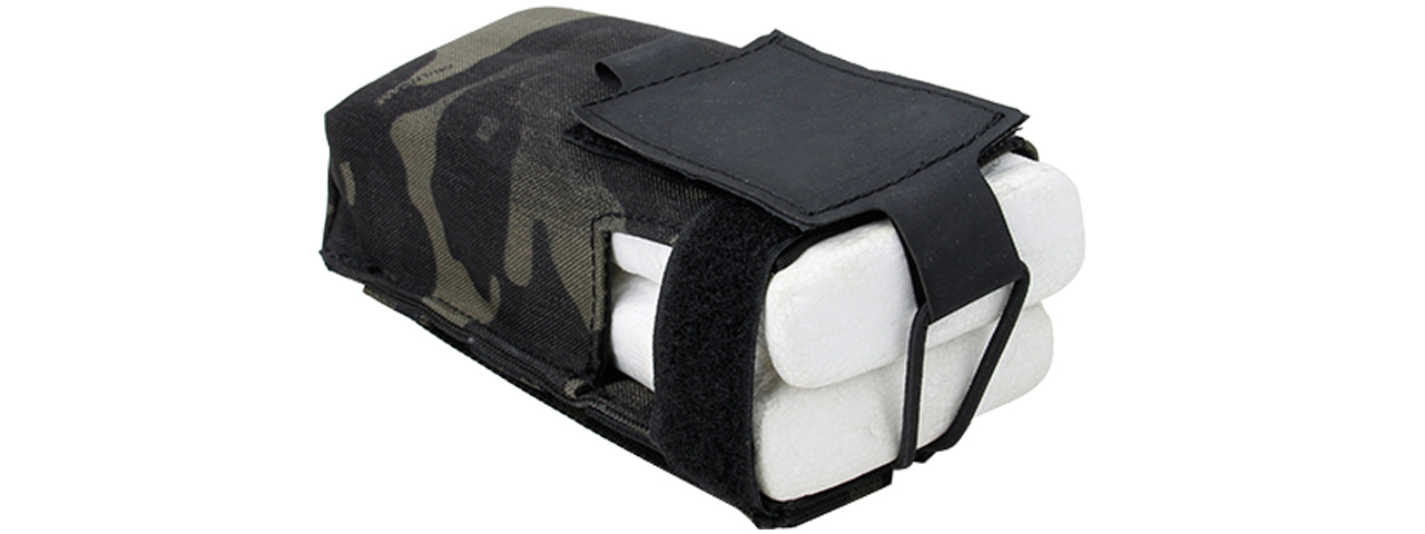 T2375-MB PATROL RADIO POUCH (CAMO BLACK)