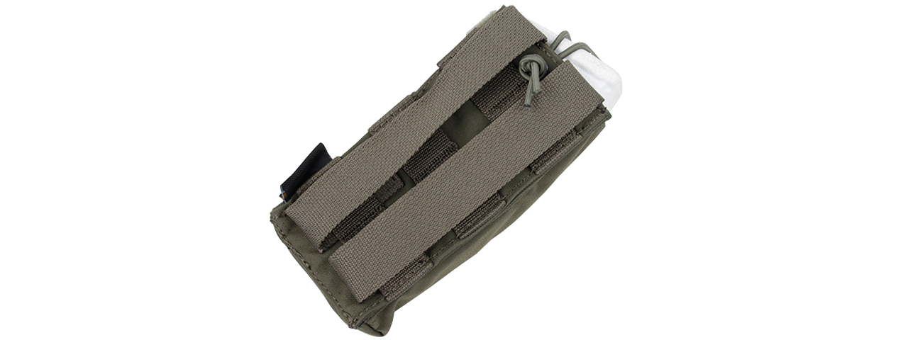 AMA 500D NYLON PARACORD LACING PATROL RADIO POUCH - RANGER GREEN - Click Image to Close