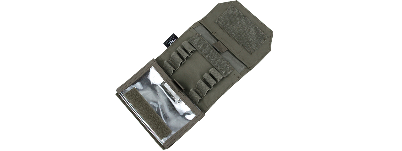 T2377-RG DAPPER VELCRO SURFACE ADMIN POUCH (RG)