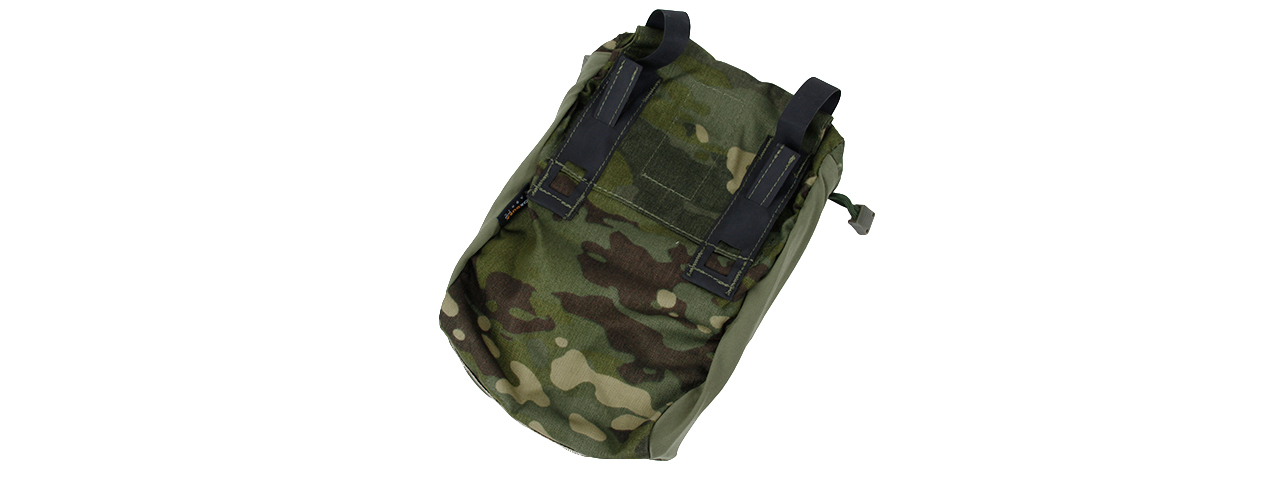 AMA AIRSOFT COMPACT 500D NYLON 973 TACTICAL POUCH - CAMO TROPIC
