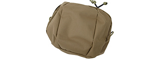 AMA CORDURA BILLOWED UTILITY POUCH W/ MOLLE WEBBING - COYOTE BROWN