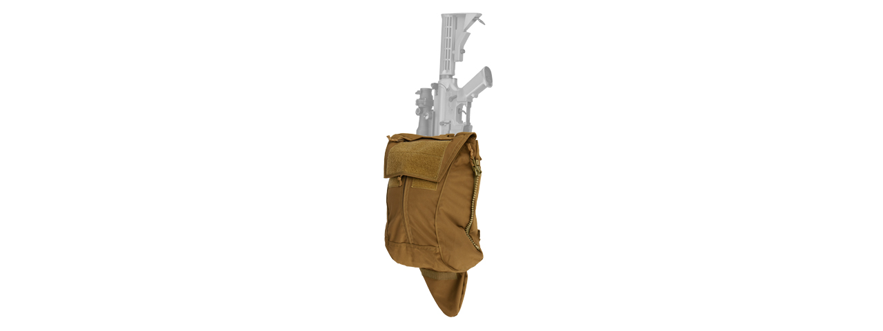 T2483CB ZIPPER PANEL BACKPACK (COYOTE BROWN)