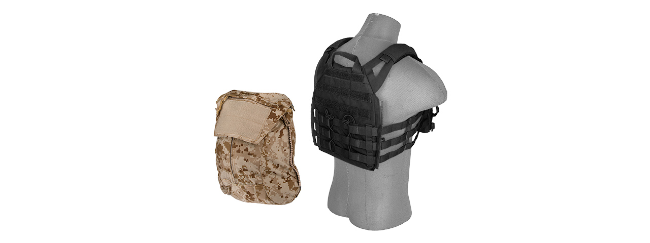 T2483DD ZIPPER PANEL BACKPACK (DESERT DIGITAL)