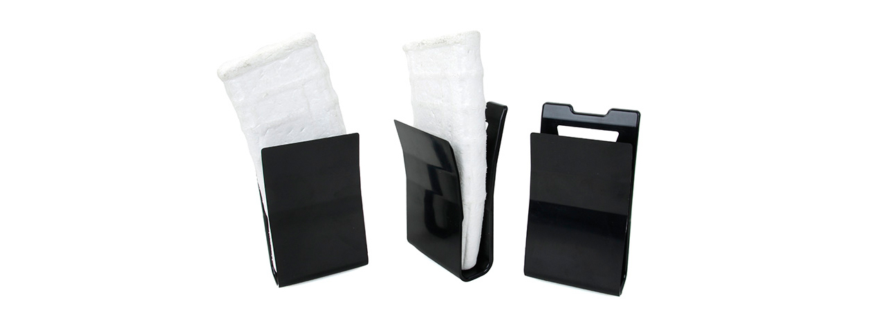 T2497-B NYLON MAGAZINE POUCH INSERT SET (BLACK)