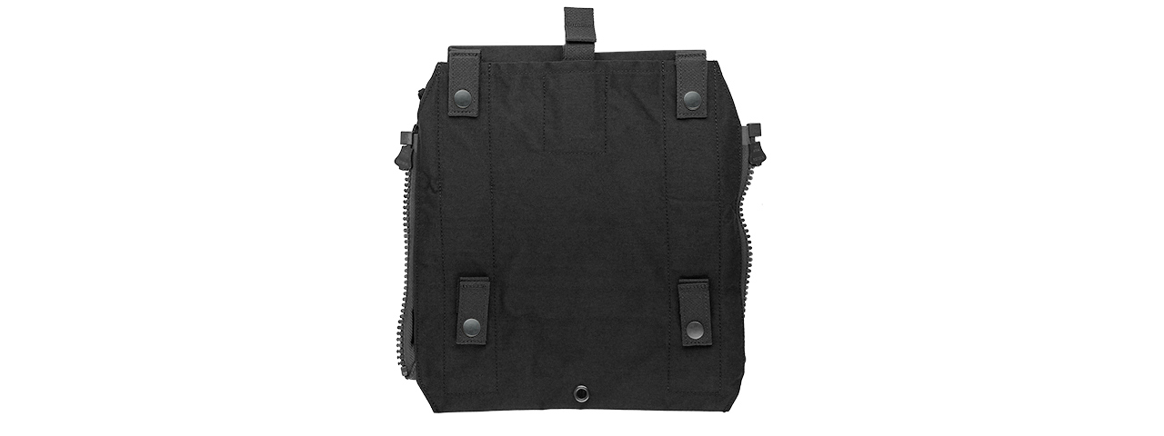 T2509B ZIPPER BACK PANEL POUCH PACK (BLACK) - Click Image to Close