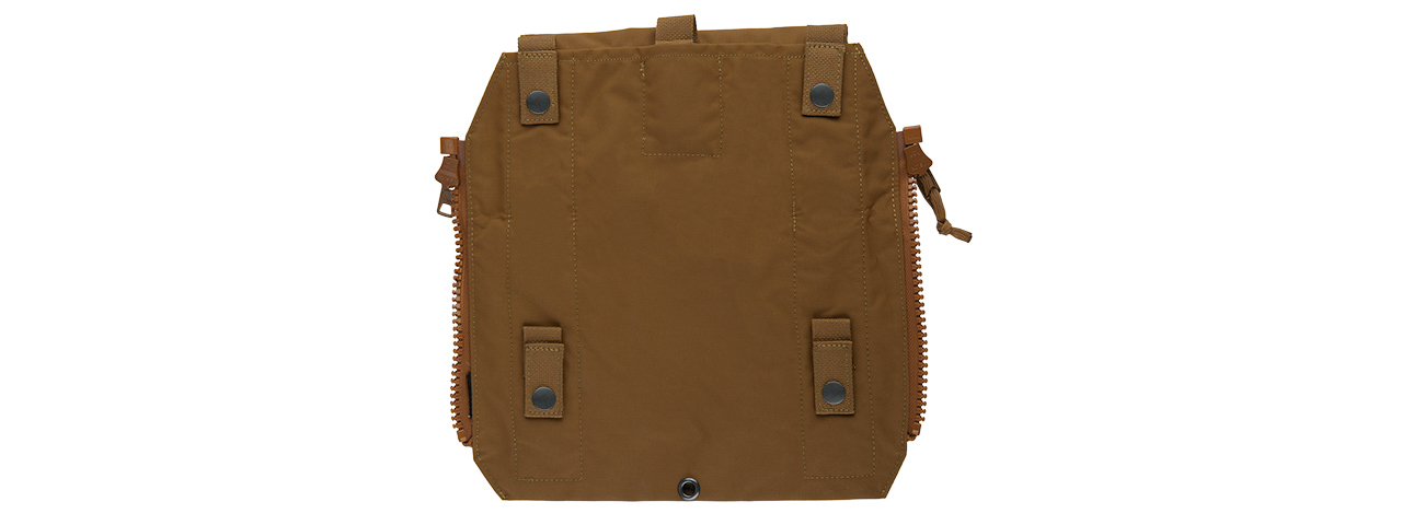 T2509CB ZIPPER BACK PANEL POUCH PACK (COYOTE BROWN)