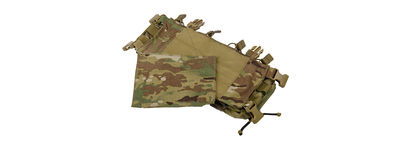 T2527M TACTICAL AIRSOFT QD LIGHTWEIGHT CHEST RIG (CAMO)