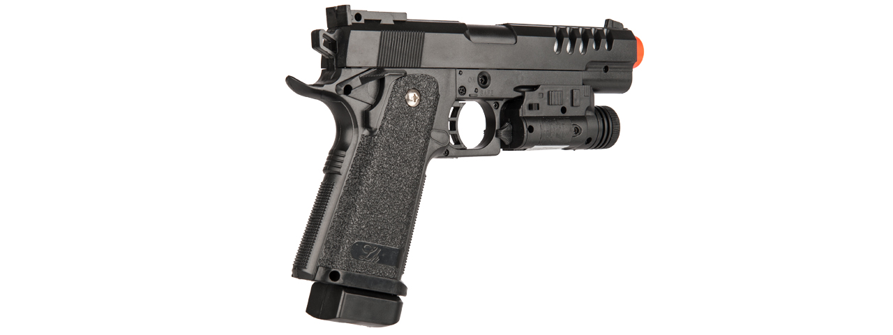 UKARMS XK918A SPRING PISTOL w/ LASER (BK)