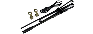 Z-TACTICAL ZPRC-152 MIL-SIM ANTENNA PACKAGE - DUMMY - BLACK