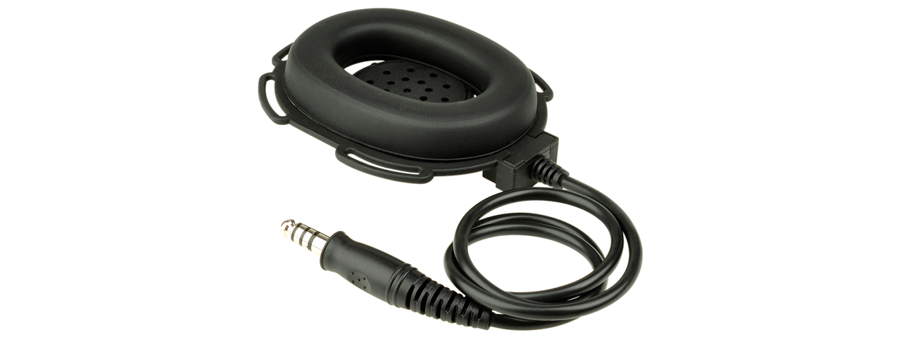 ZBOWMAN EVO III NYLON PLASTIC MICROPHONE STANDARD PLUG - BLACK