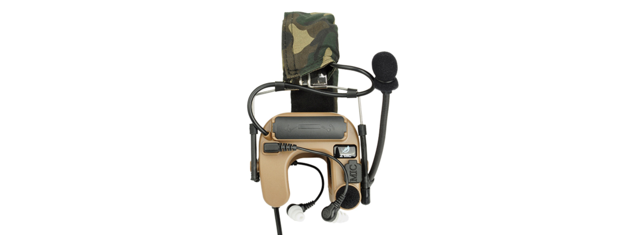 Z038T ZCOMTAC IV IN-THE-EAR RADIO HEADSET (DE)