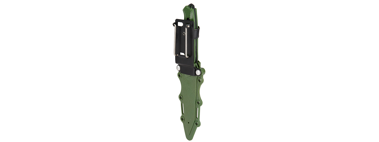 2617G DUMMY PLASTIC BC STYLE 141 TACTICAL KNIFE (OLIVE DRAB)