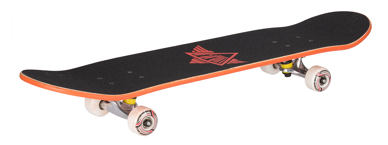 3108-T027O DRAGON RAGE ORANGE COMPLETE SKATEBOARD (8.0" X 31") - Click Image to Close