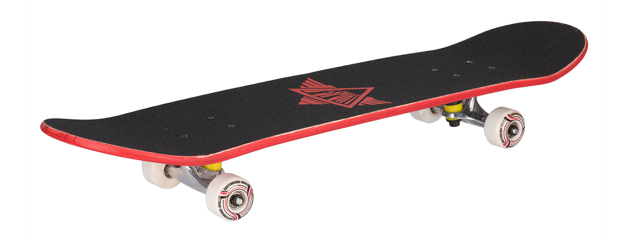 3108-T028R RED GOBLIN N' ROSES COMPLETE SKATEBOARD (8.0" X 31")