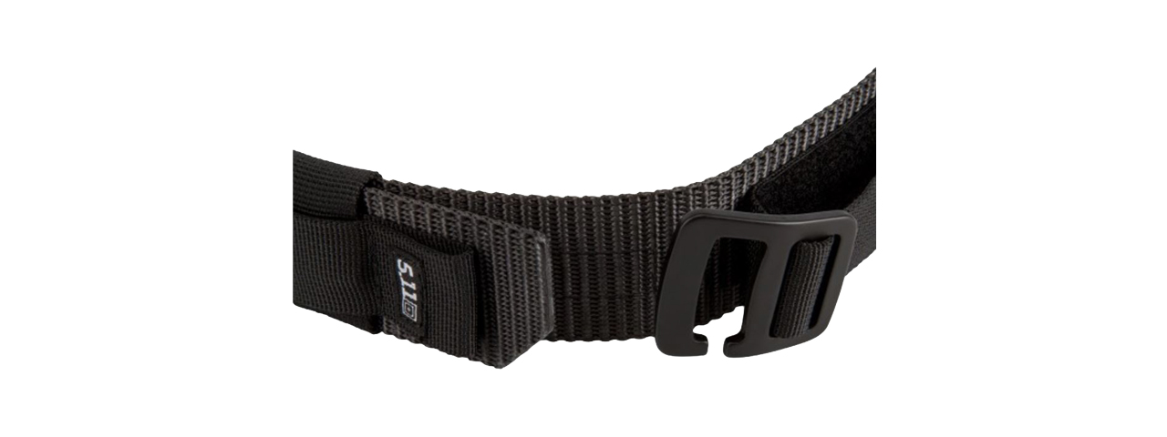 5.11 TACTICAL REINFORCED NYLON DROP SHOT COMBAT BELT - BLACK - Click Image to Close