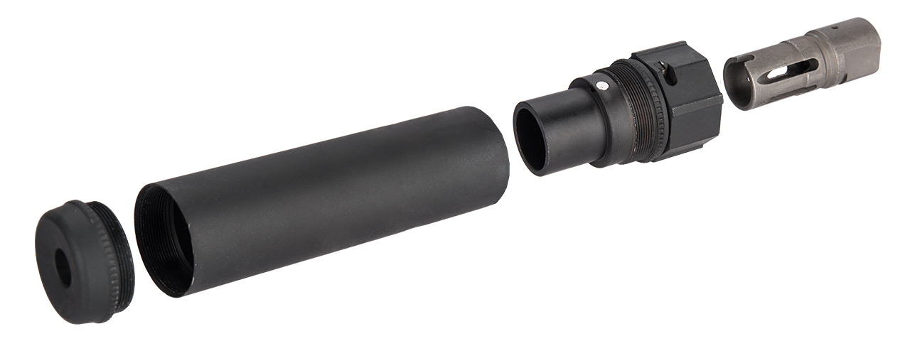 5KU-141-A SOCOM 556MG QD 6.5" MOCK SUPPRESSOR W/ CCW FLASH HIDER (TYPE A) - Click Image to Close