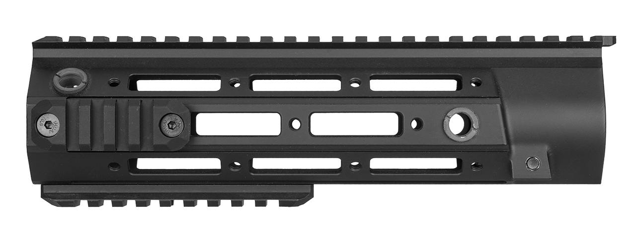 5KU-202-B 10.5" RAHG ALUMINUM AIRSOFT HANDRAIL FOR HK416 SERIES (BLACK) - Click Image to Close