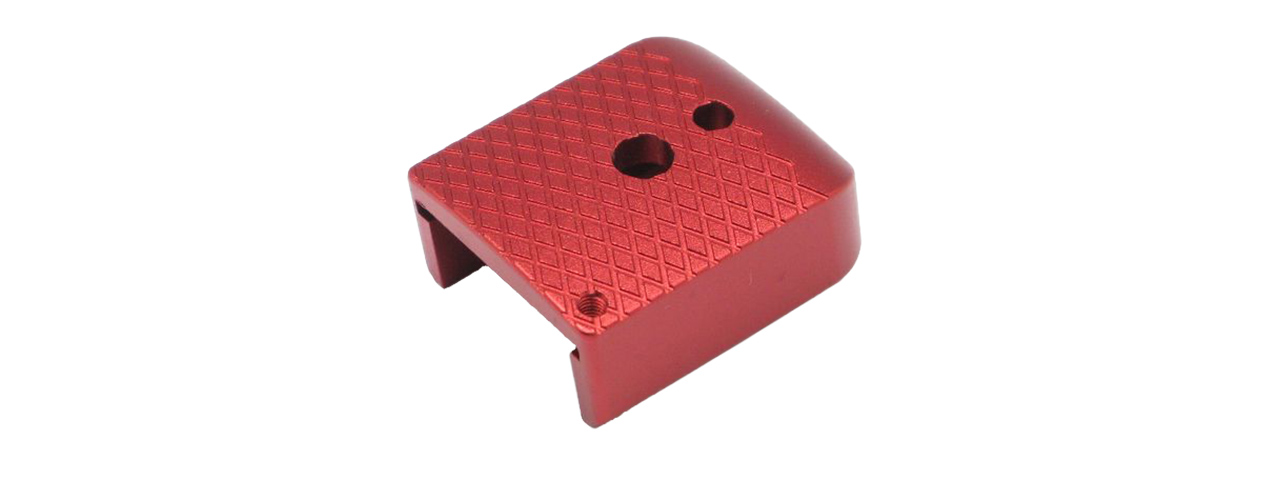 5KU-GB263-R BASE COVER FOR 5.1 HI-CAPA MAGS (TYPE 4/RED) - Click Image to Close