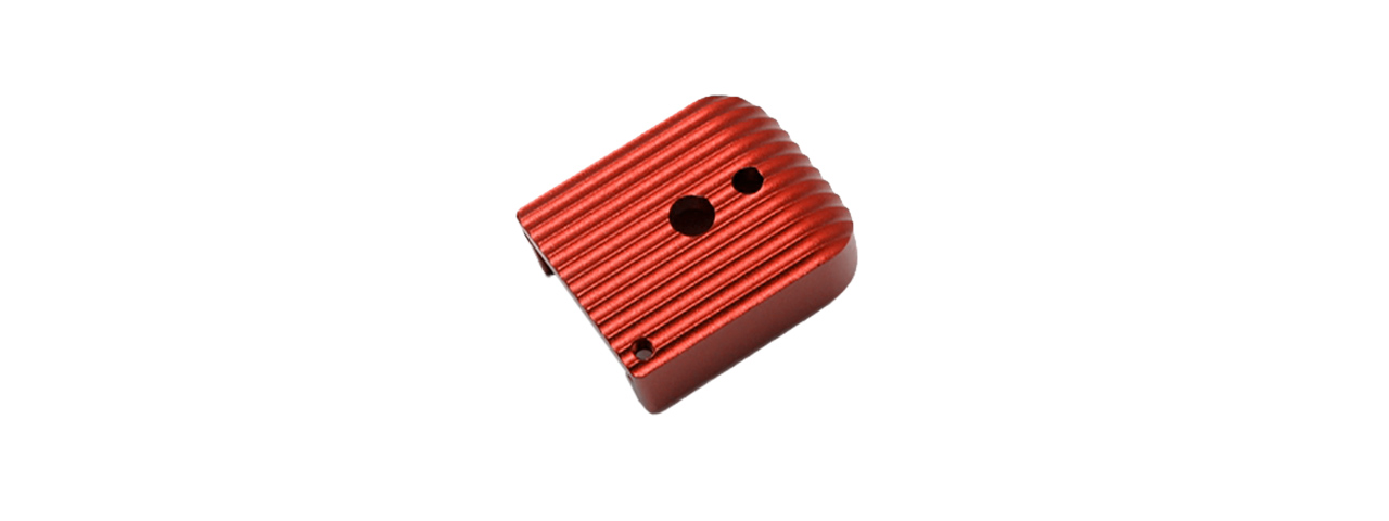 5KU-GB264-R BASE COVER FOR 5.1 HI-CAPA MAGS (TYPE 5/RED) - Click Image to Close