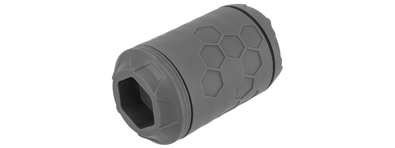 Z-Parts ERAZ Rotative 100BBs Green Gas Airsoft Grenade (Color: Gray) - Click Image to Close