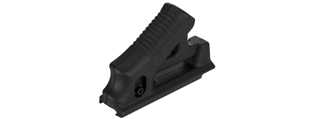 AC-1689 POLYMER ANGLED TACTICAL STRIKER FOREGRIP (BLACK) - Click Image to Close