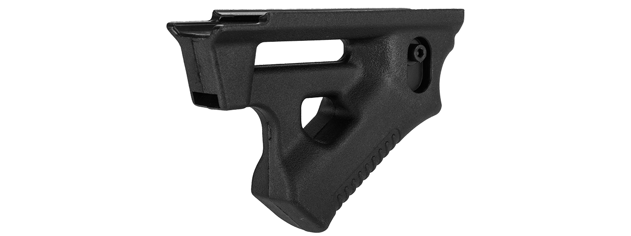 AC-1689 POLYMER ANGLED TACTICAL STRIKER FOREGRIP (BLACK) - Click Image to Close