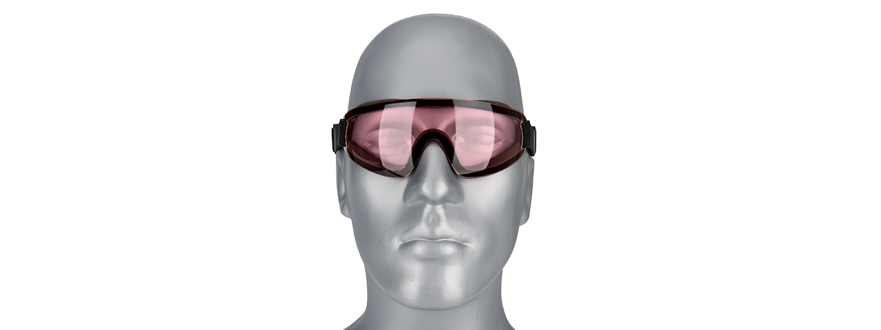 AC-375P LOW PROFILE BOOGIE REGULATOR GOGGLES (PINK) - Click Image to Close